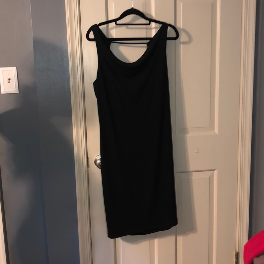 black dress